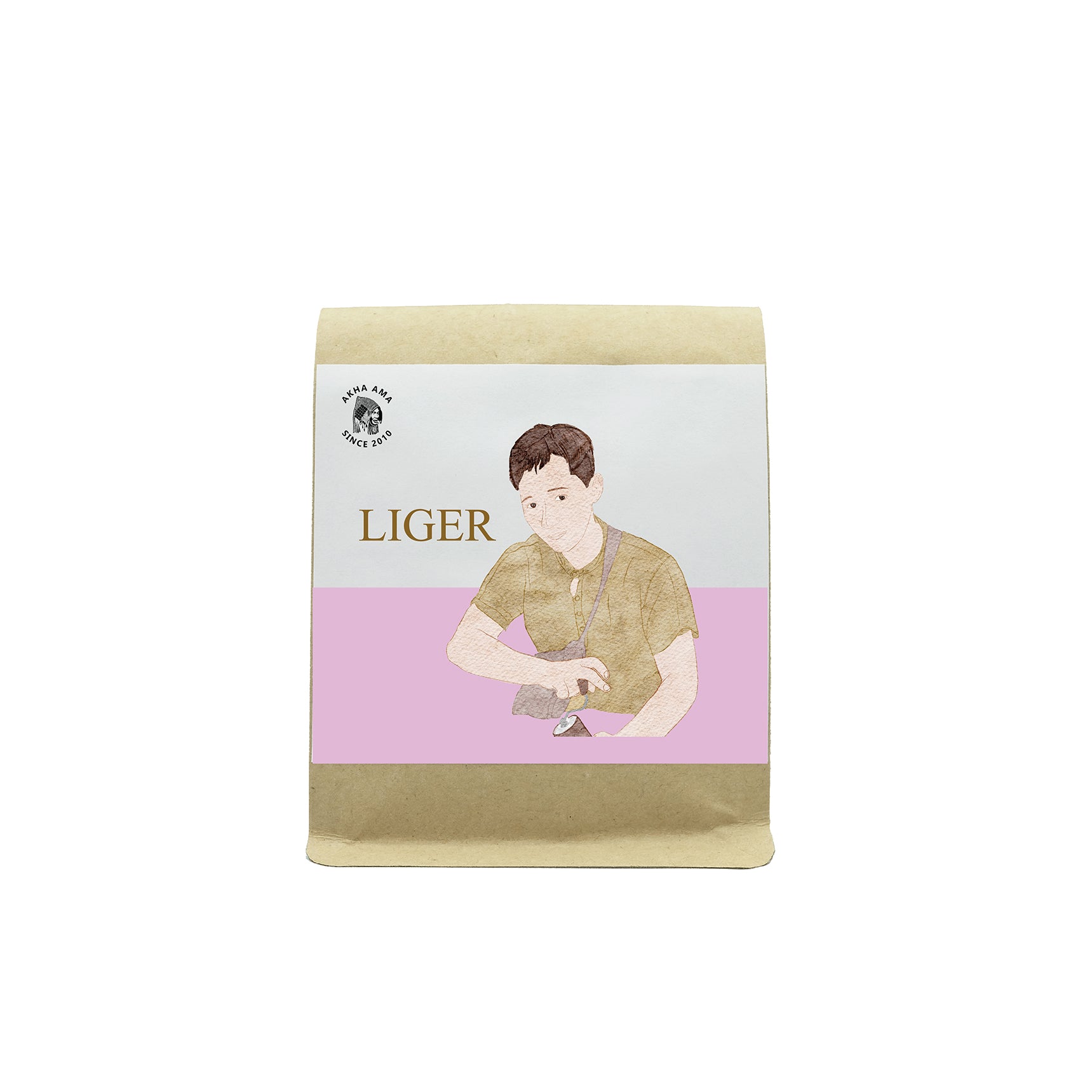 LIGER " Natural " ( Light Roast คั่วอ่อน )