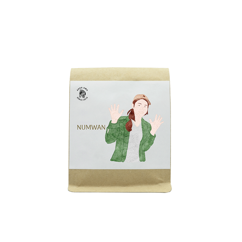 NUMWAN " Honey " ( Light Roast คั่วอ่อน )