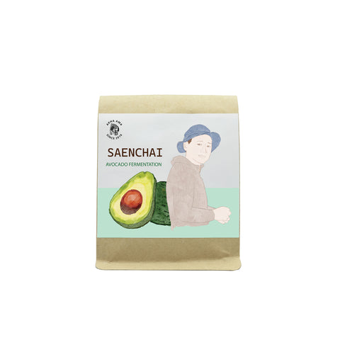 Saenchai "Avocado Natural" ( Light Roast คั่วอ่อน )